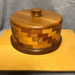 Wooden Decorative Box with Lid